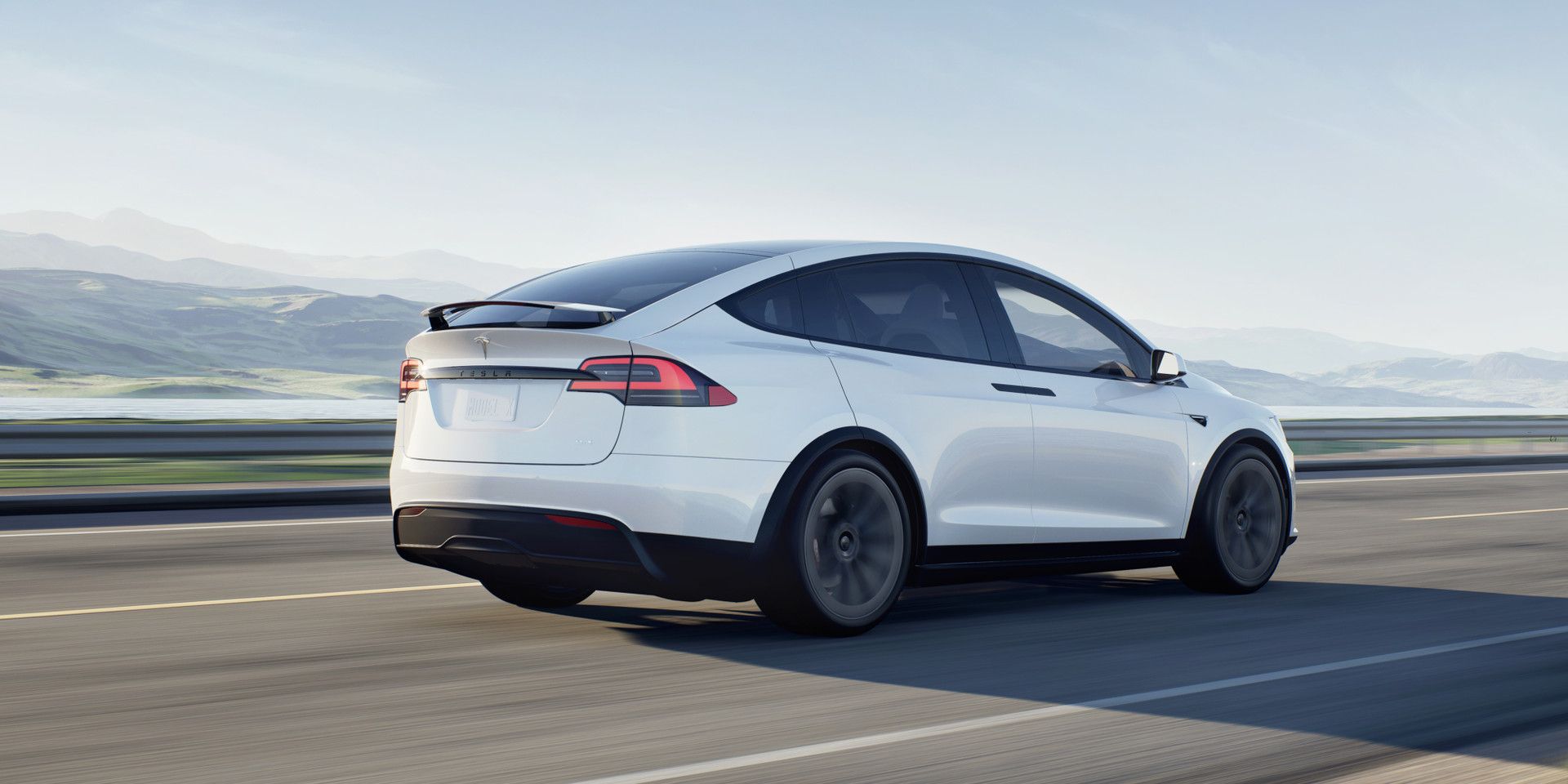 tesla model x white official