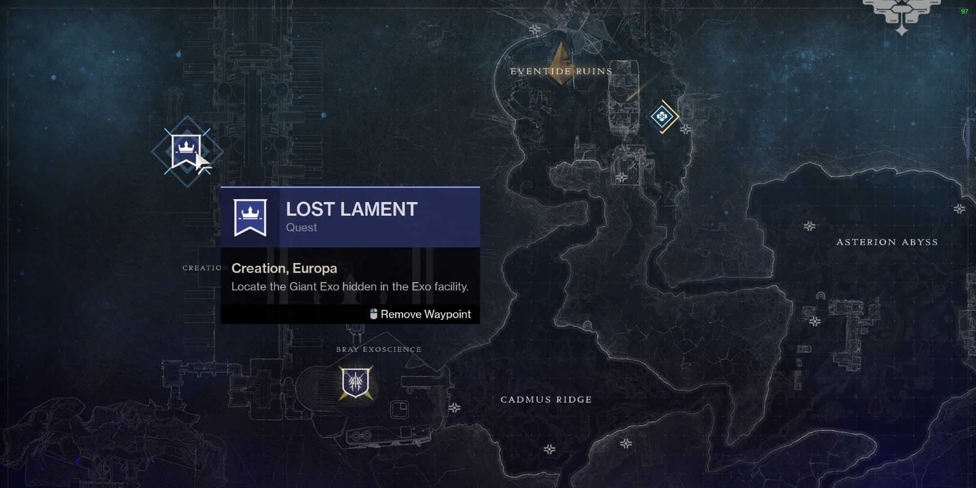 Where To Find The Giant Exo Head In Destiny 2 Screen Rant