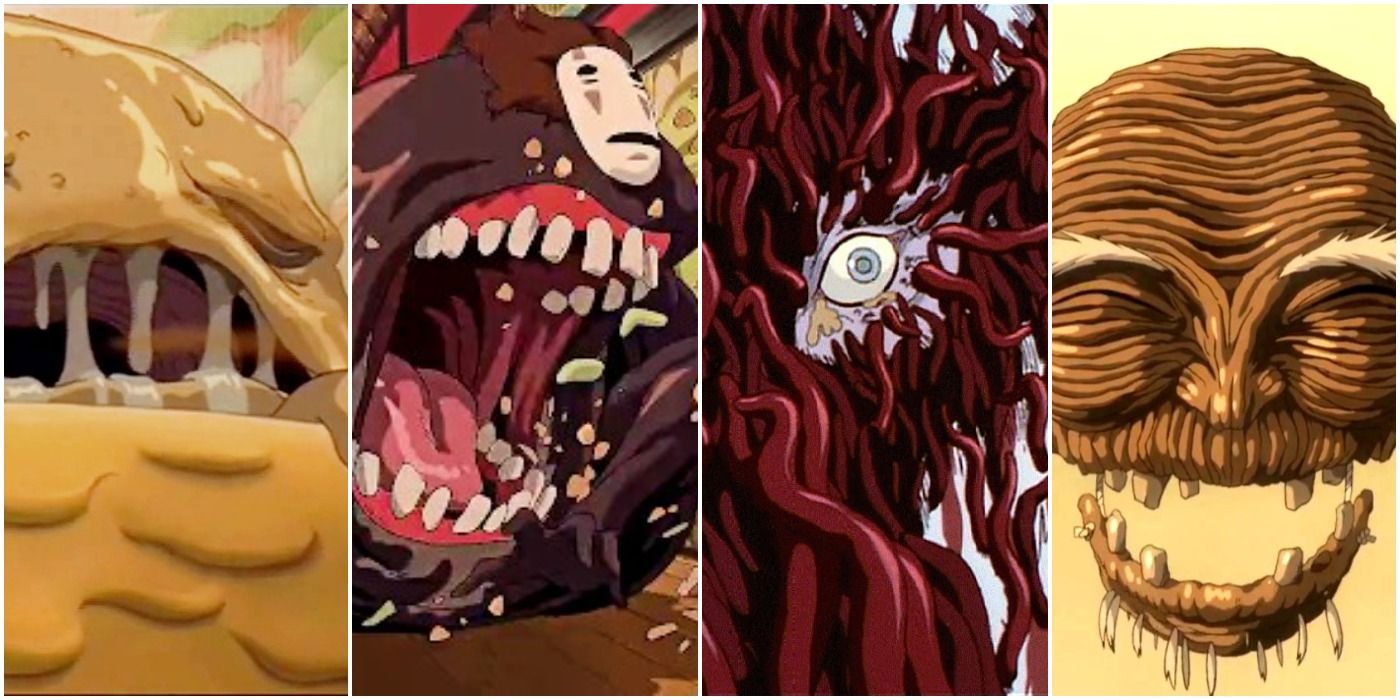 10 Ghibli Animation Creatures That Are Almost Too Creepy To Look At