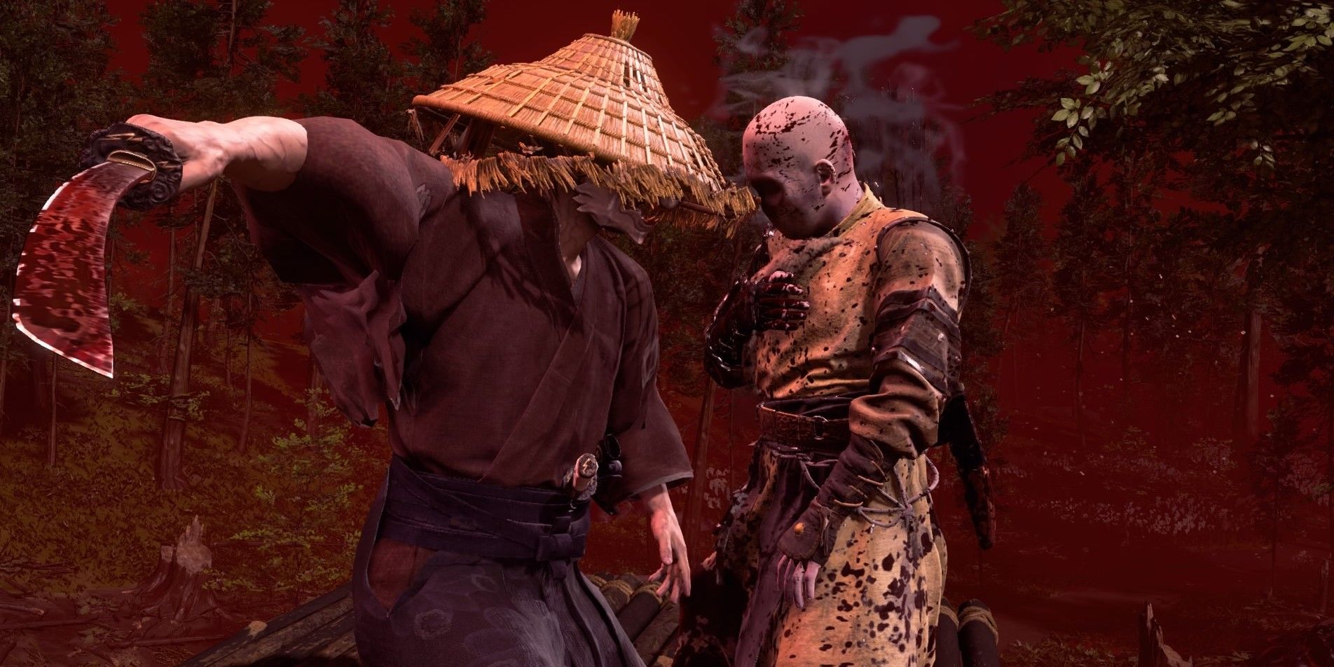 Ghost of Tsushima Ronin and Mongol