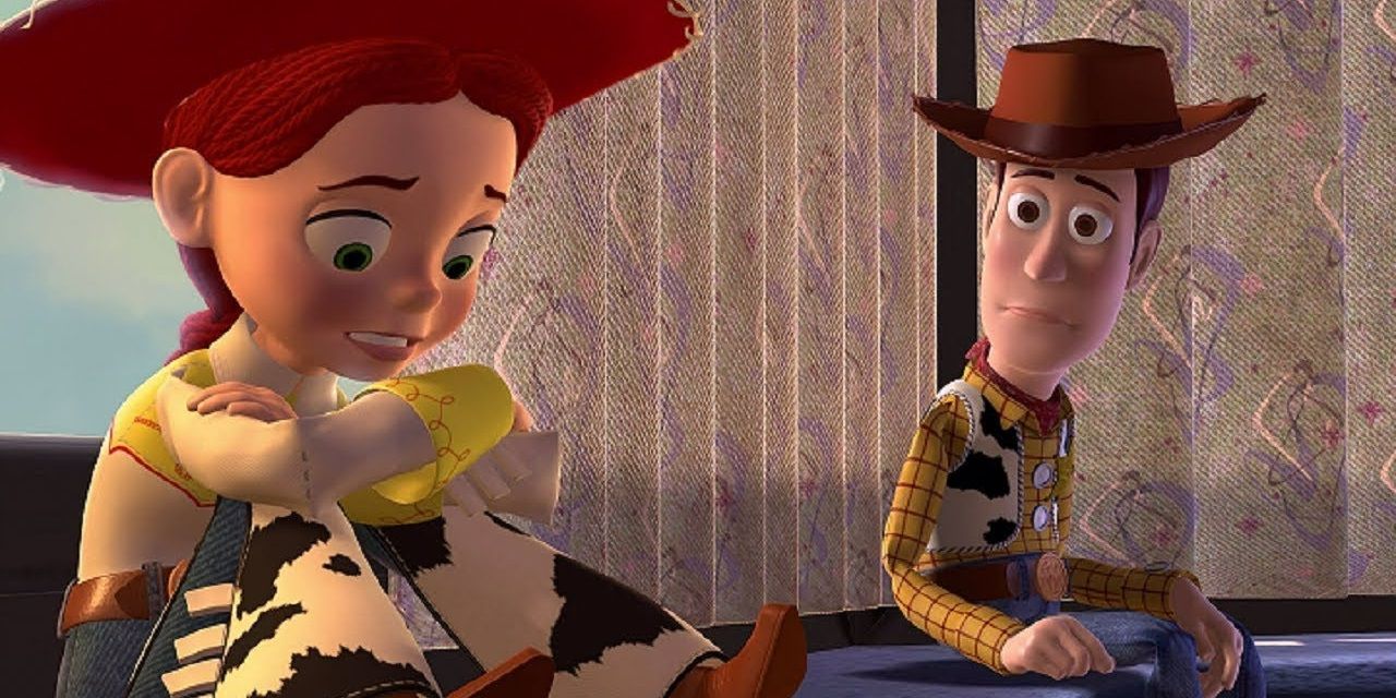 Jessie and Woody in Toy Story 2
