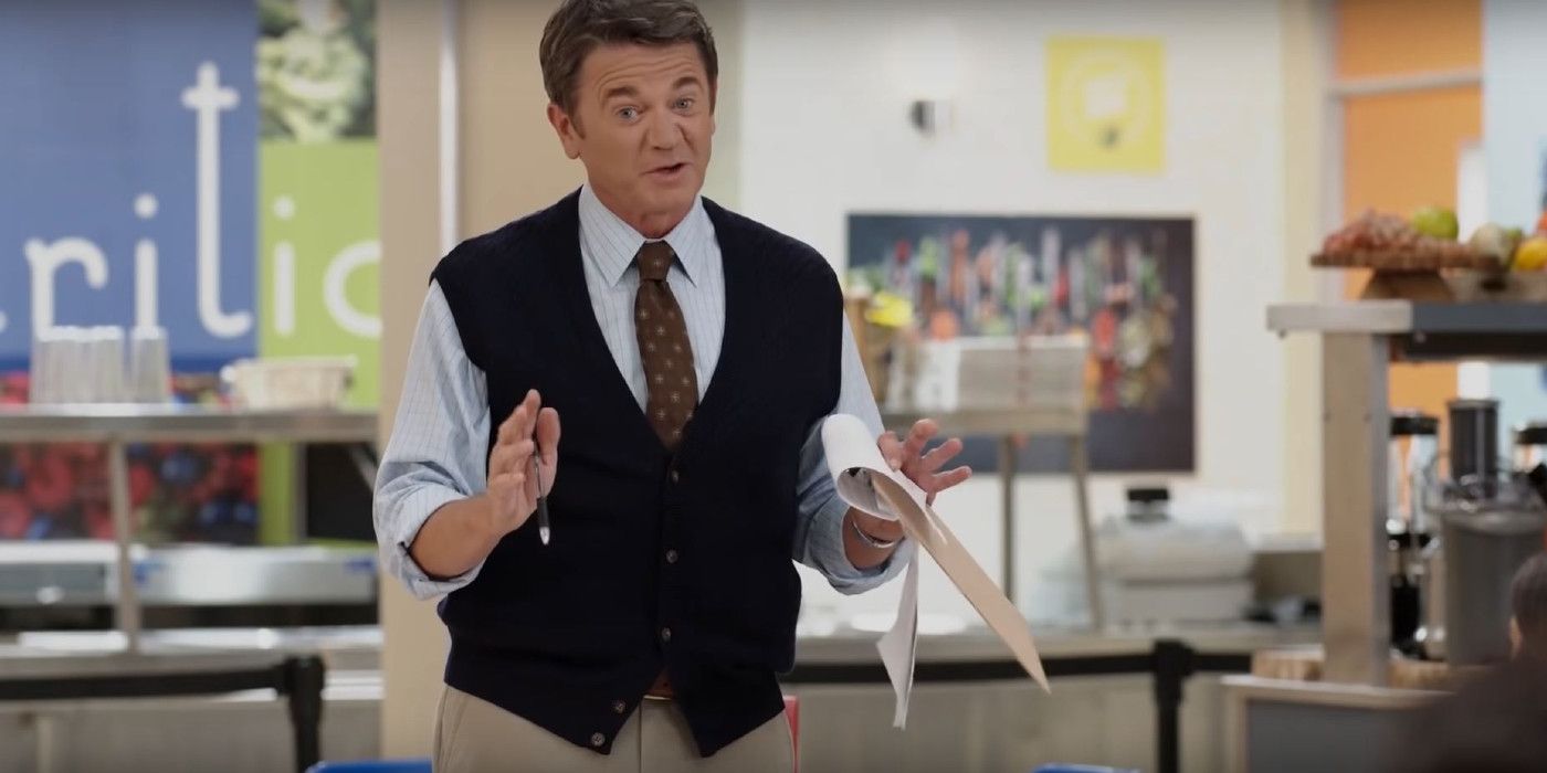 John Michael Higgins as Principal Toddman Saved By The Bell Reboot