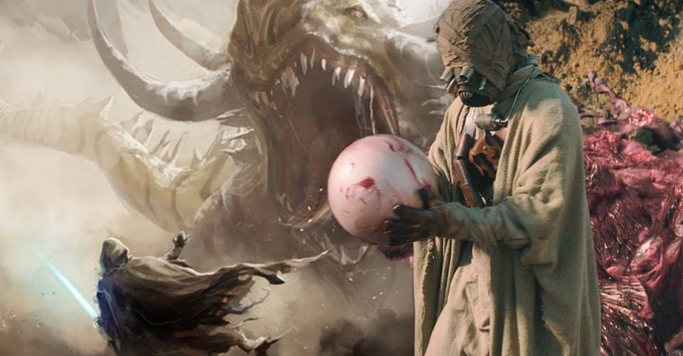 Mandalorian Season 2 Krayt Dragon Pearl Lightsaber Connection Explained