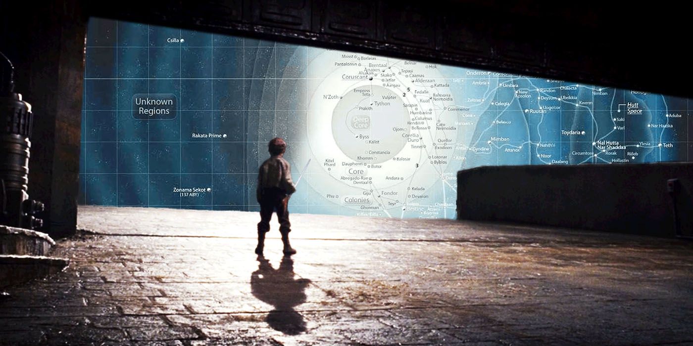 Star Wars Galaxy Map & All Regions Explained
