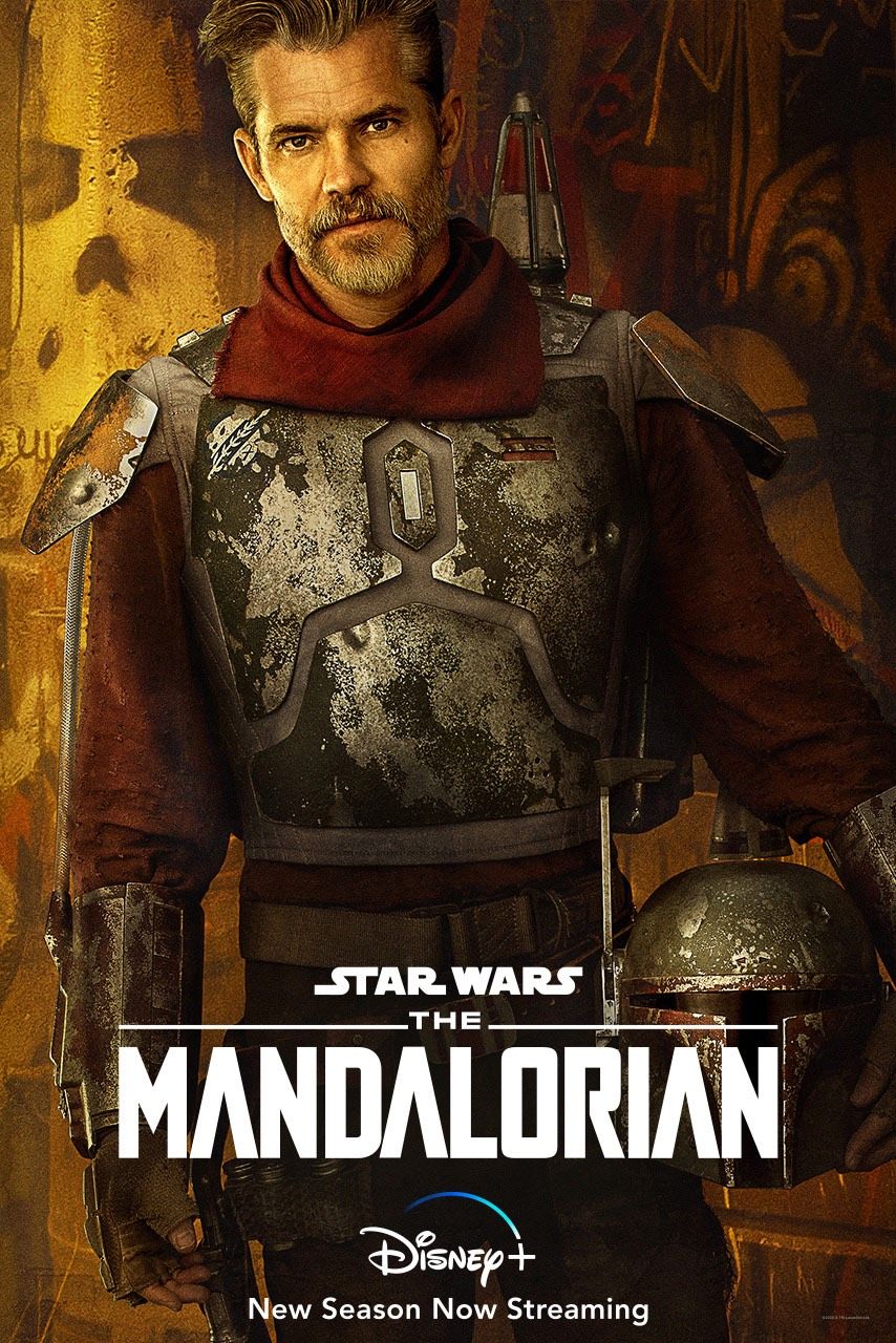 Mandalorian Season Official Poster Cobb Vanth In Boba Fetts Armor