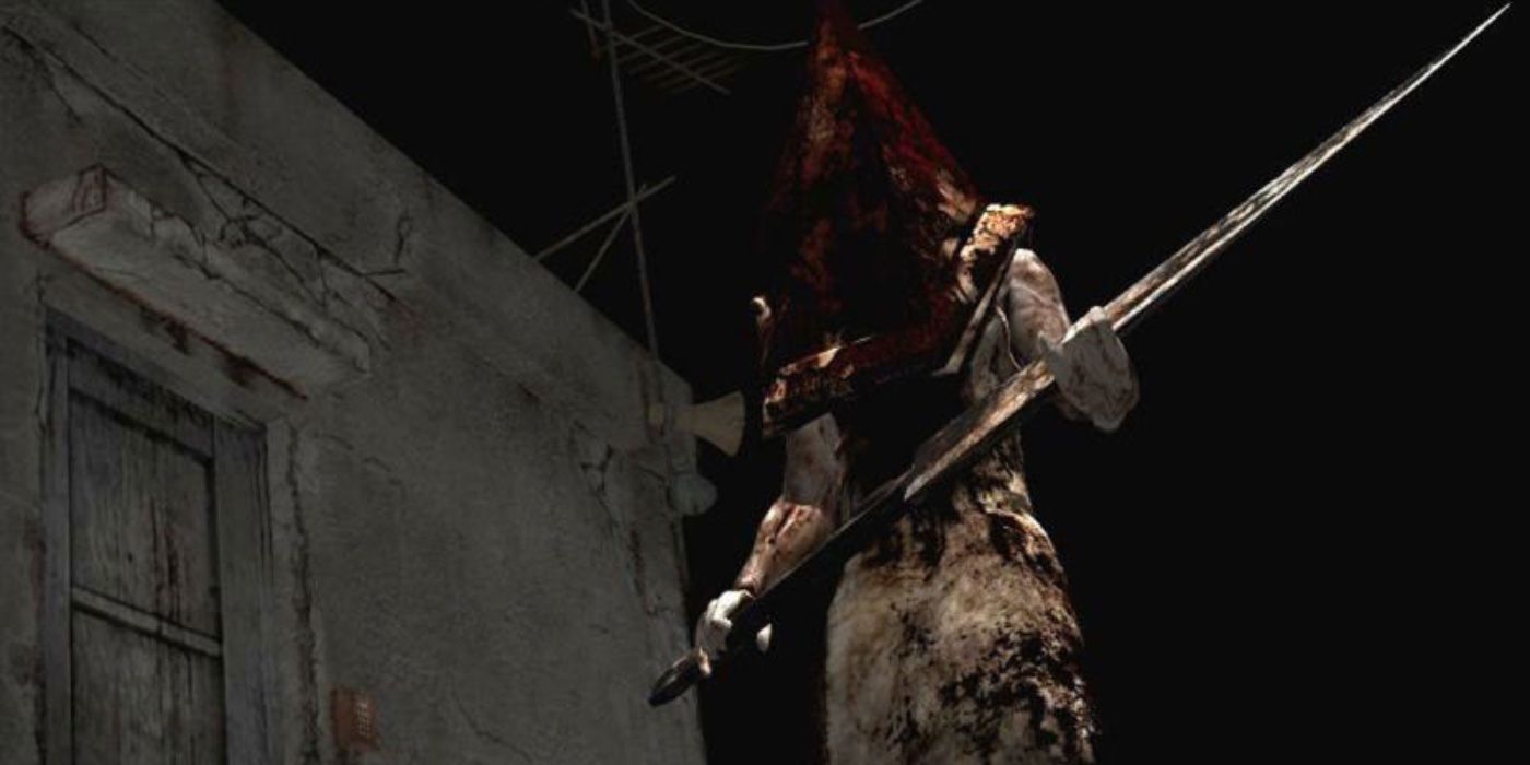 Why Silent Hill 2s Pyramid Head Has A Backwards Knife (The Real Reason)