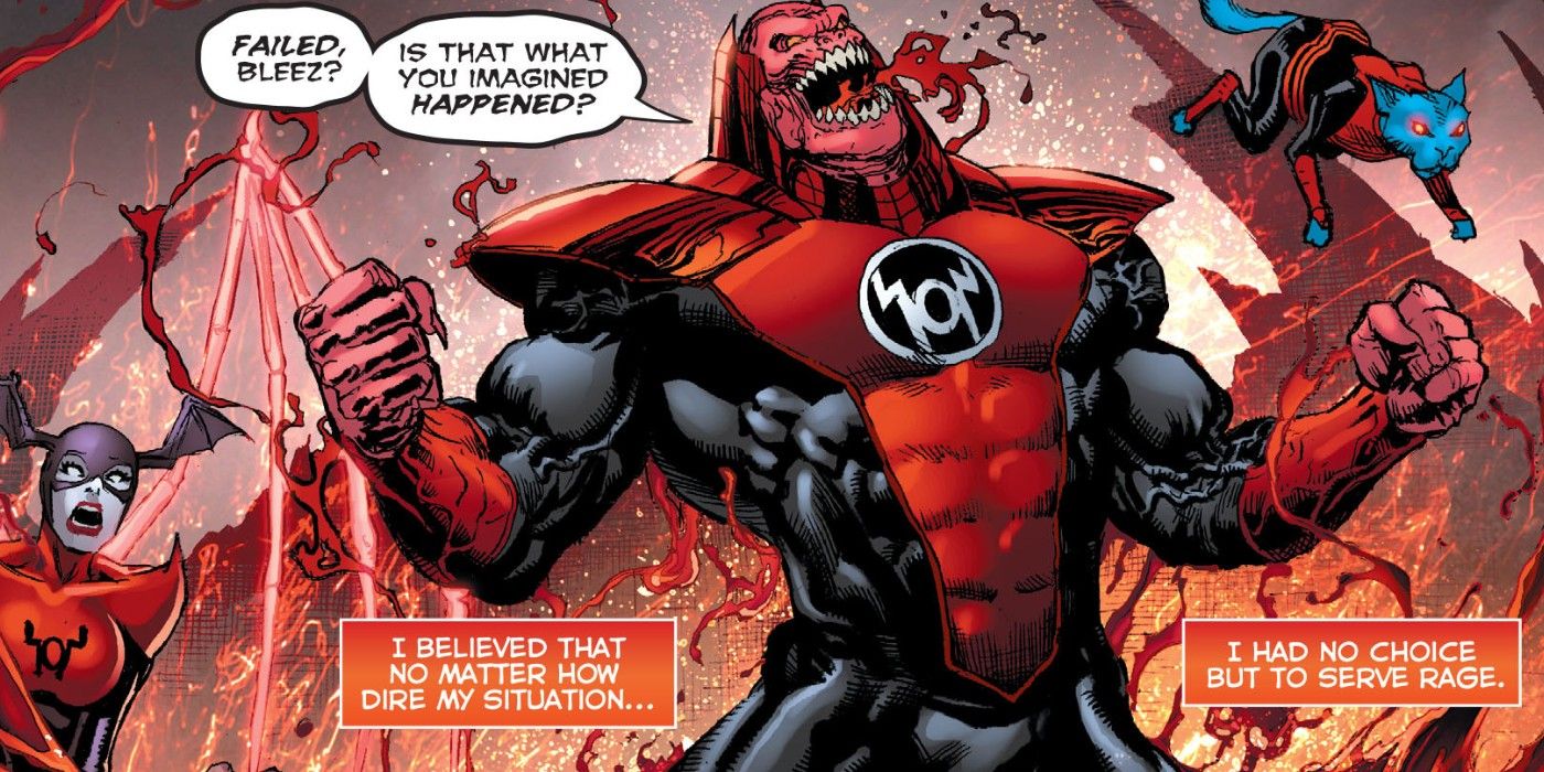 Who Are The Red Lanterns DC’s Most Pointless Power Rings