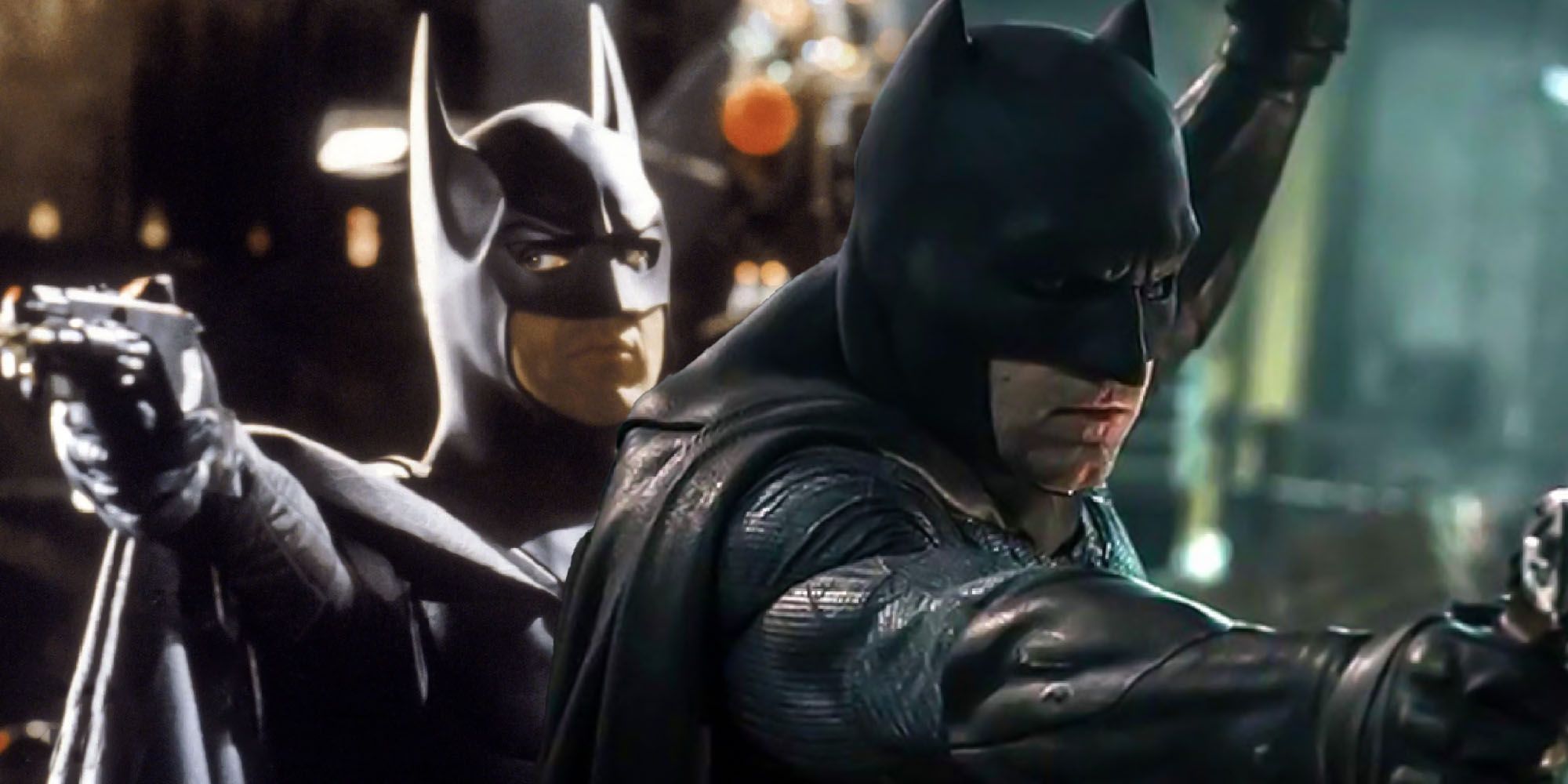 The Flash Movie Will Michael Keaton & Ben Afflecks Versions Of Batman Meet