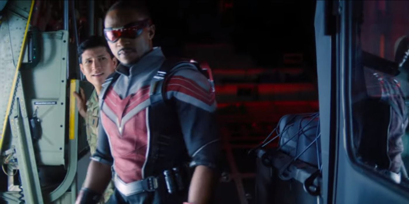 Anthony Mackie as Sam in Falcon and Winter Soldier