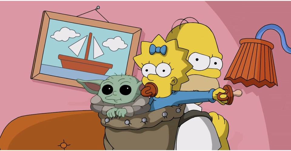 Baby Yoda Comes To The Simpsons In Special Disney Short Baby Yoda Comes To The Simpsons In Special Disney Short