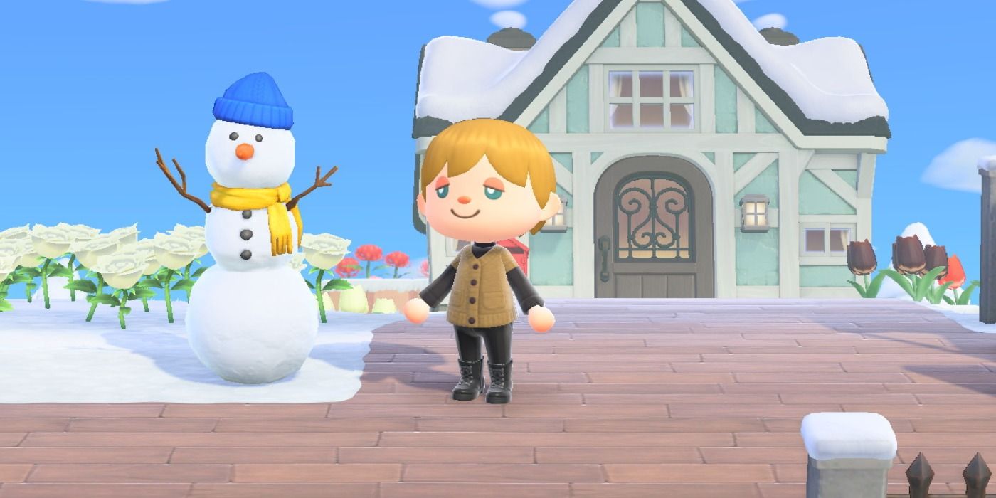 How to Craft Three Tiered Snowperson in Animal Crossing