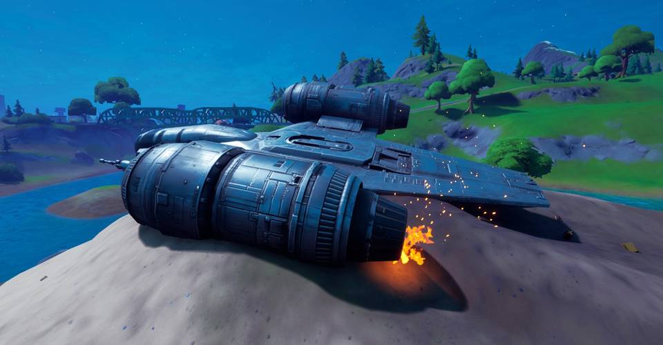 Where To Find Razor Crest In Fortnite Season 5 Screen Rant