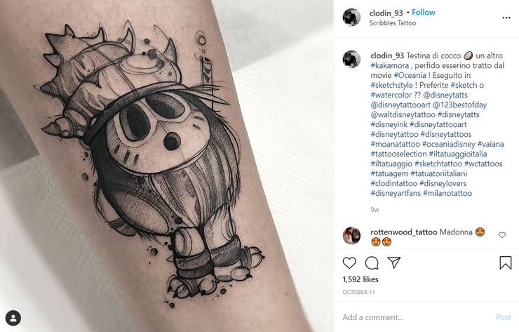 Maui Moana Back Tattoo Maui Moana Back Tattoo