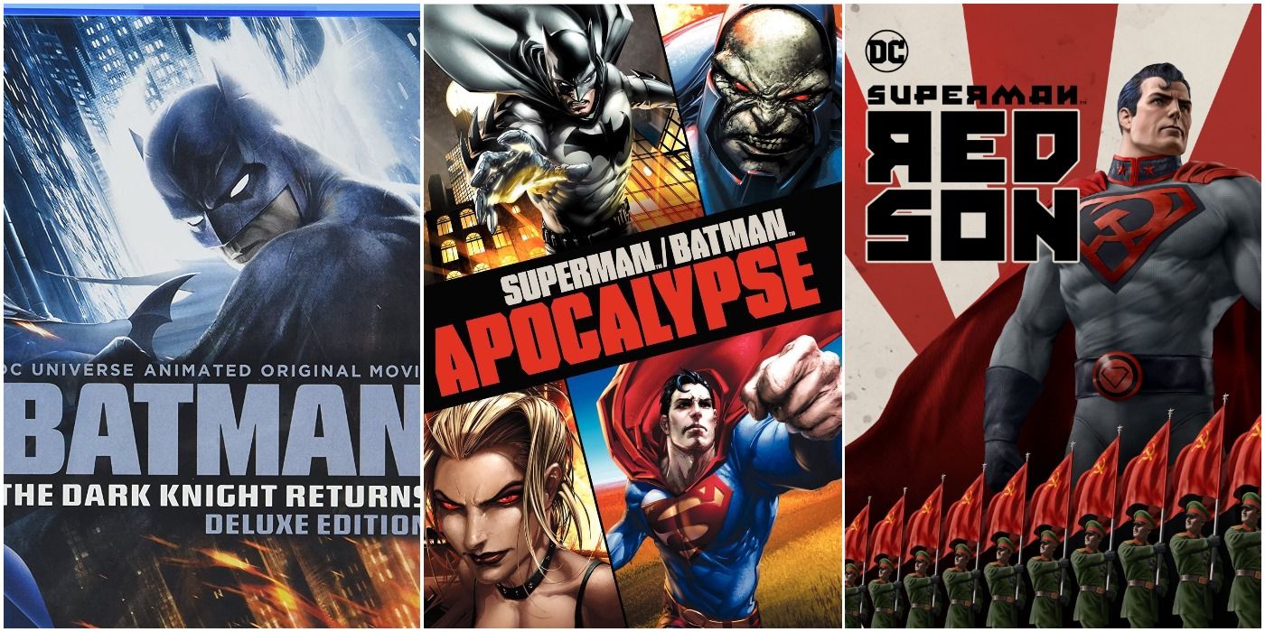 DC 5 Best Animated Original Movies Featuring Batman (& 5 Best Featuring Superman)