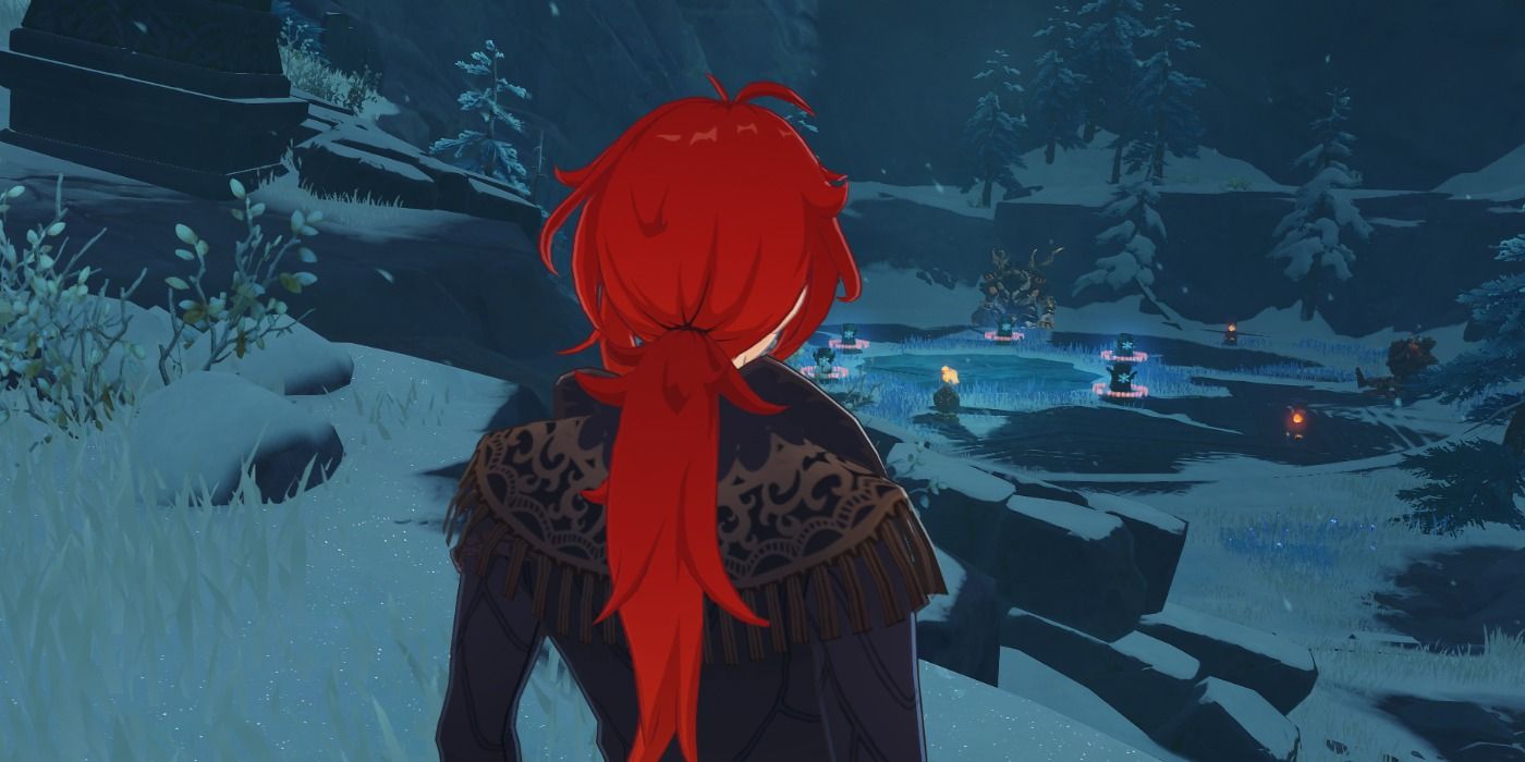 Genshin Impact Where To Find In The Mountains Shards