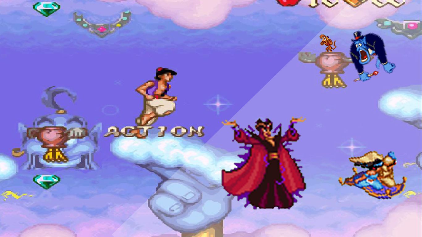 nintendo 64 aladdin