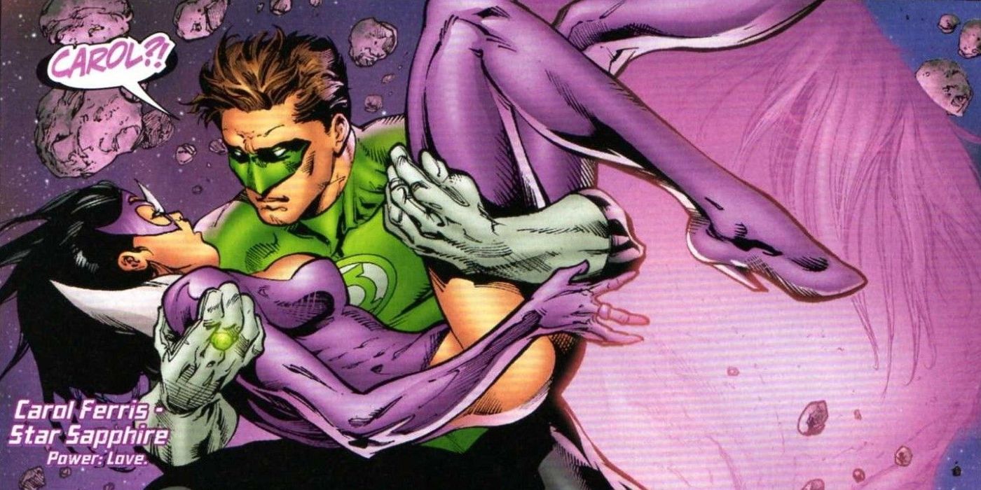 Green Lantern And Star Sapphire DC Comics