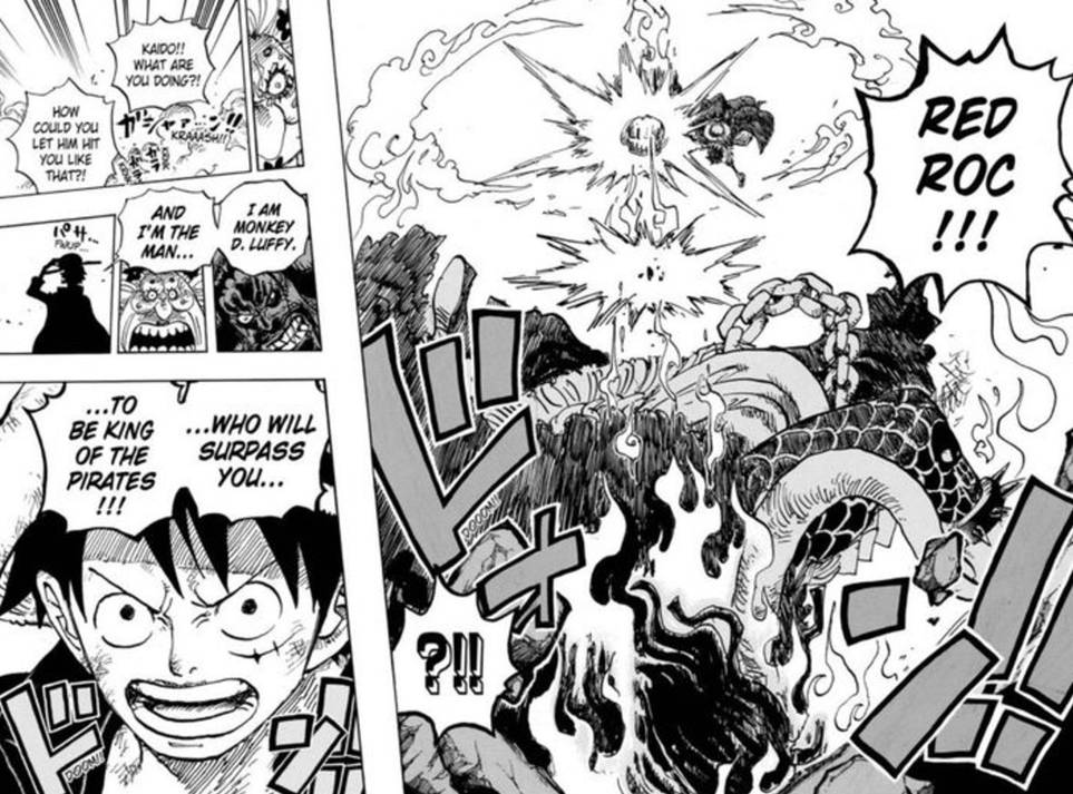 One Piece 1 000 Reveals Luffy S Fiery New Power Screen Rant