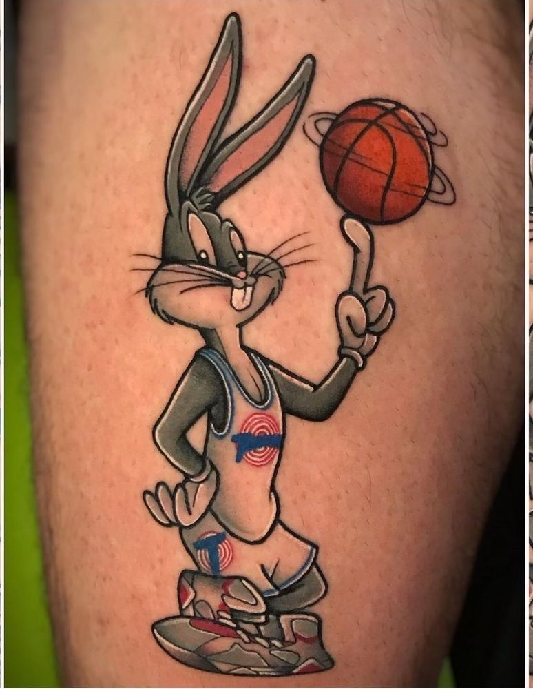 Looney Tunes 10 Bugs Bunny Tattoos That Any Fan Will Adore