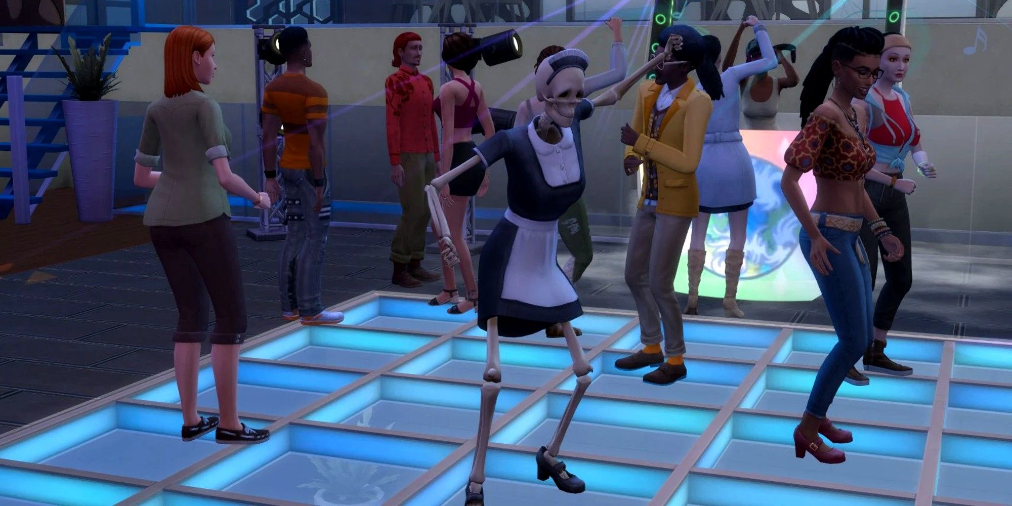 The Sims 4 Paranormal Bonehilda dance