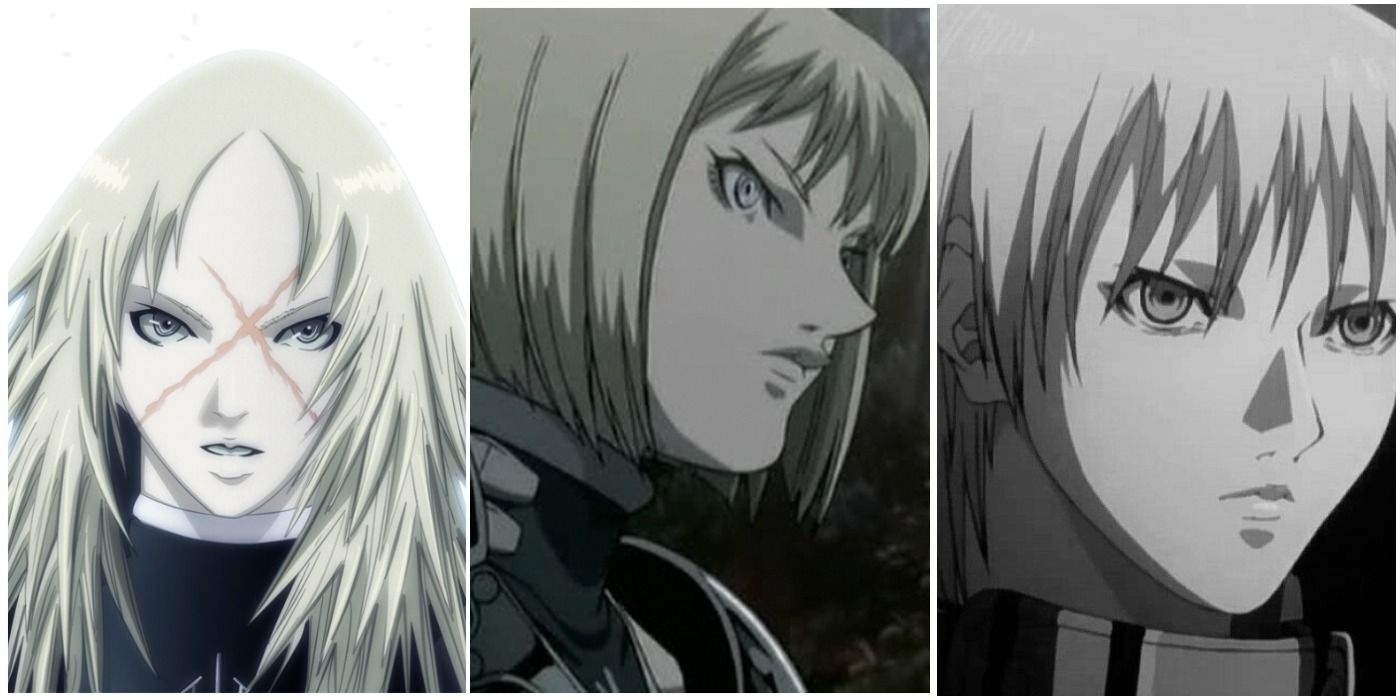 Claymore The Main Characters Ranked From Worst To Best By Character Arc