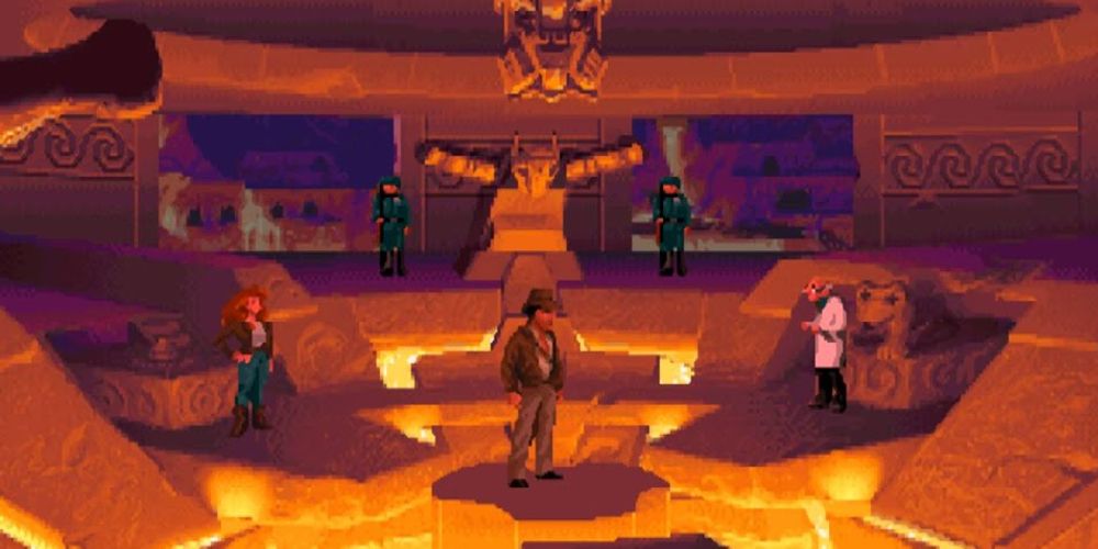 screenshot from indiana jones and the fate of atlantis