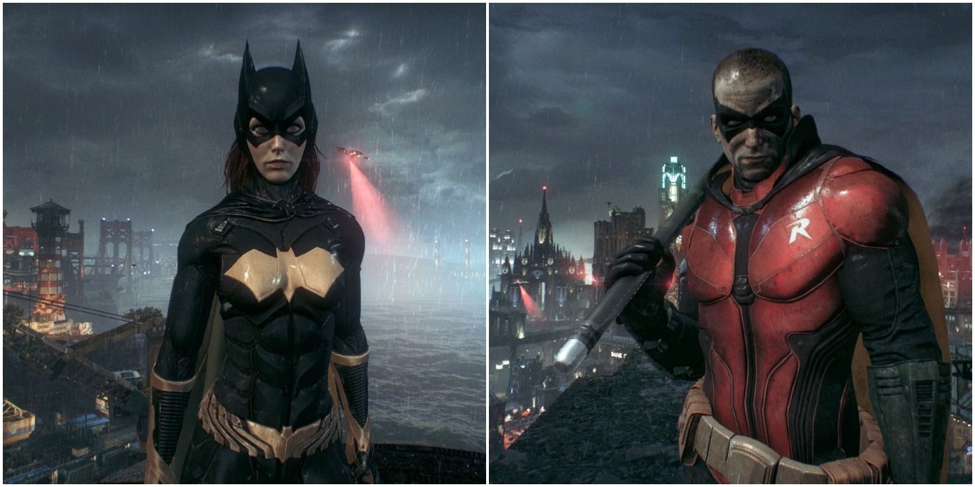 batman arkham knight free roam as nightwing