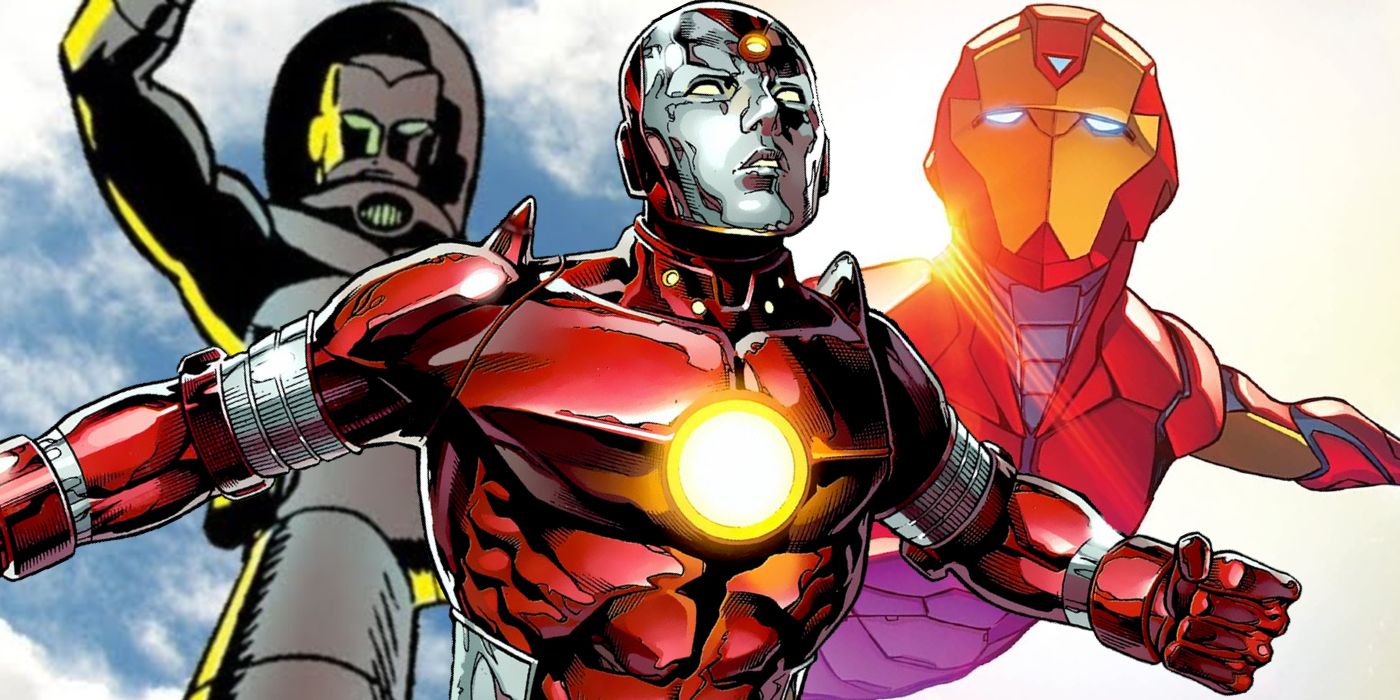 Marvel Phase 4 Armored Characters Ironheart Iron Lad Stilt Man