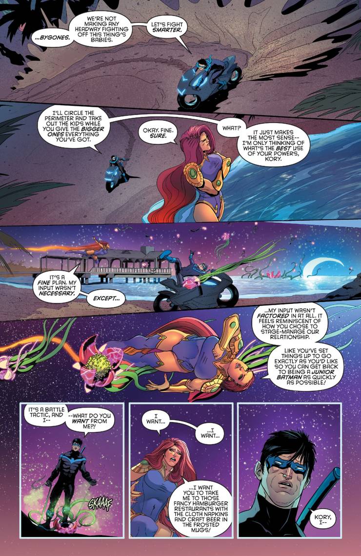 Teen Titans Dc Explores Nightwing And Starfire S Breakup In New Comic Teen Titans Dc Explores Nightwing And Starfire S Breakup In New Comic