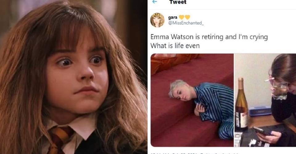 Emma Watson Retires From Acting Fans Are Not Okay