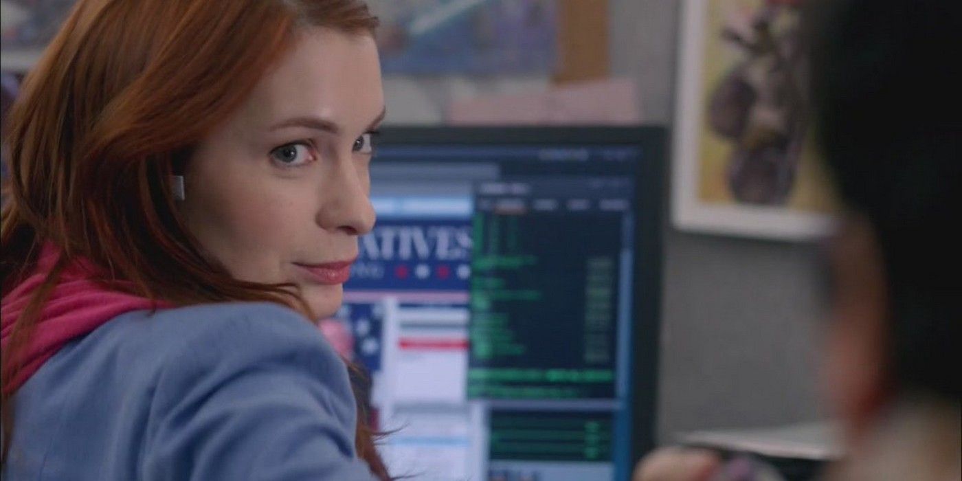 Felicia Day as Charlie in Supernatural