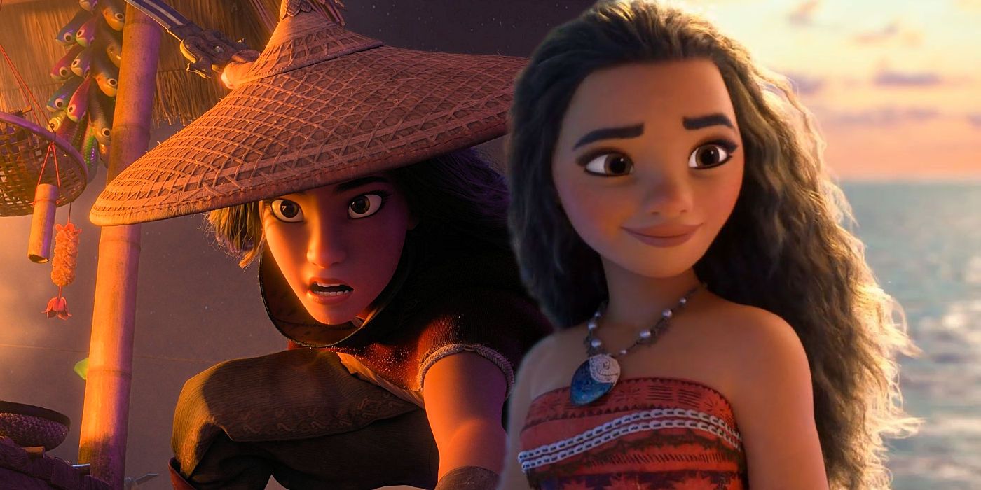 raya and the last dragon moana