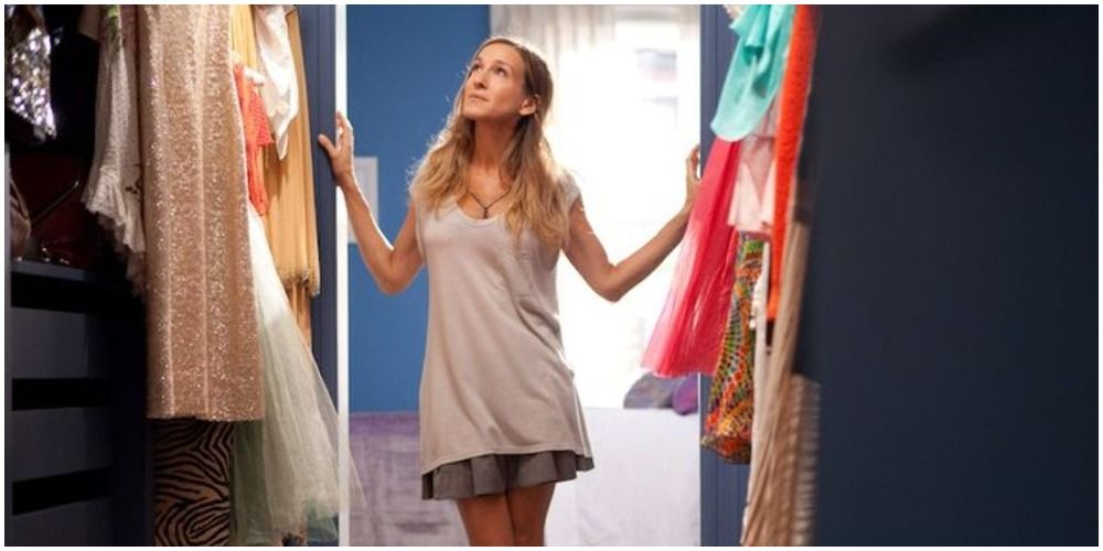 SATC Carrie Bradshaw Quote 22I Like My Money Where I Can See It Hanging In My Closet.22