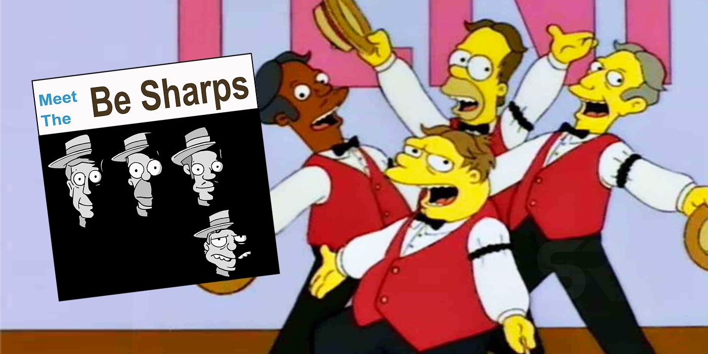 The Simpsons: Why Homer's Band Was Called The Be Sharps