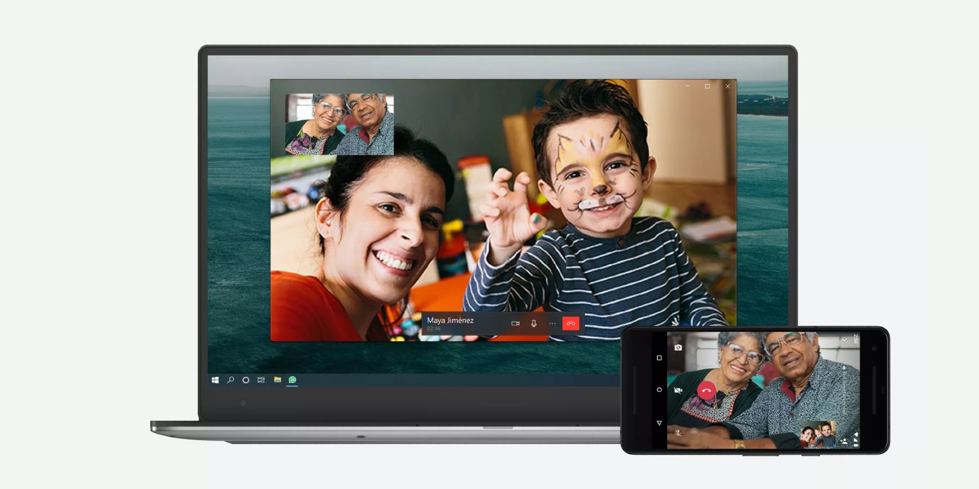 whatsapp video call desktop