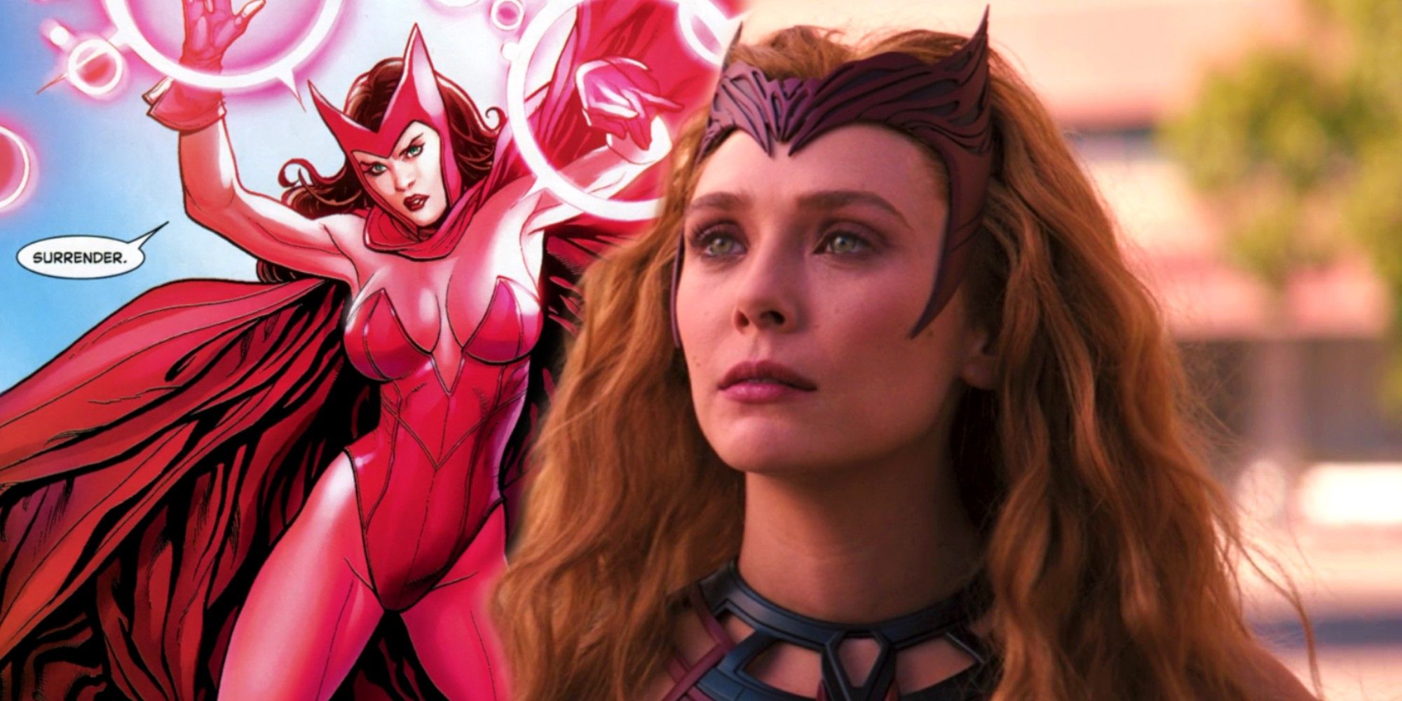 How Scarlet Witch’s MCU Costume Compares To The Comics (Looks & Origin)