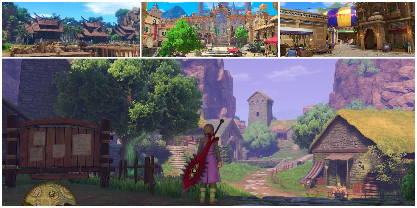 Why Dragon Quest 11 S Towns Are So Great Screen Rant