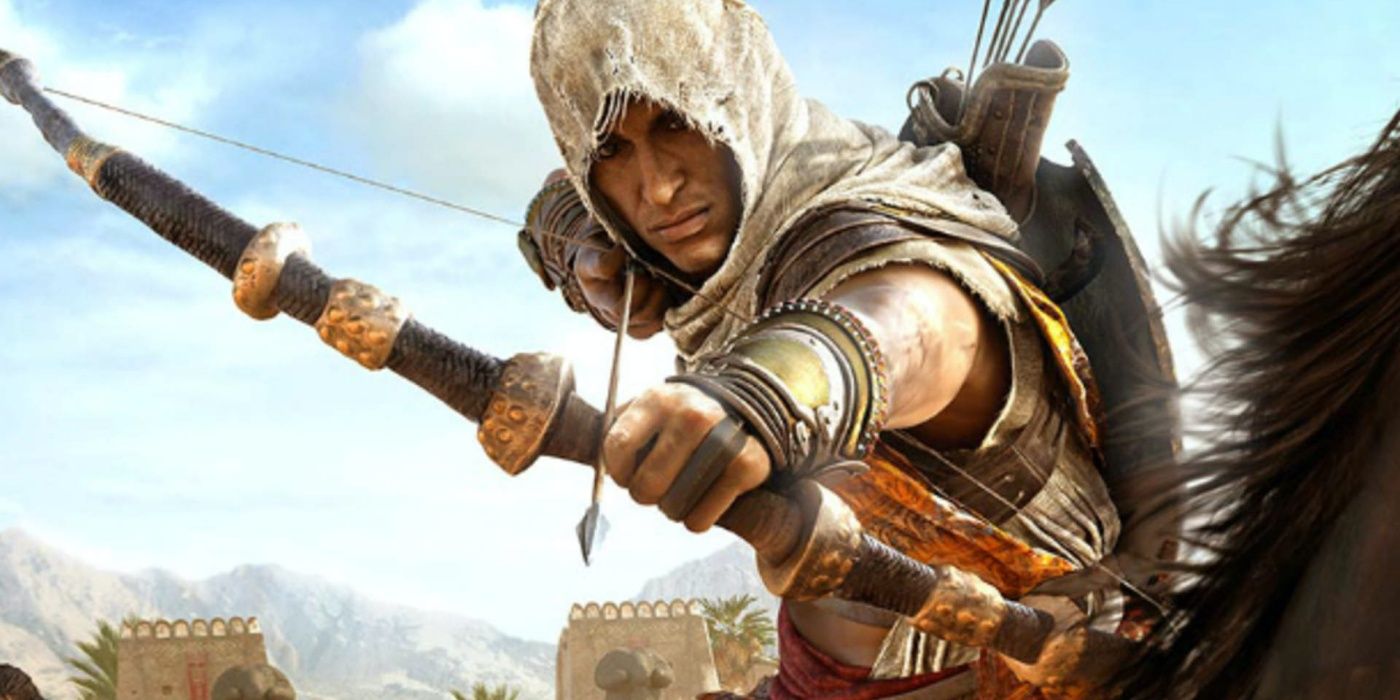 ac origins bayek bow and arrow