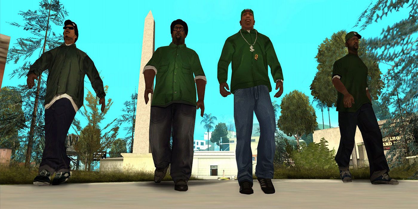 gta san andreas gangsta