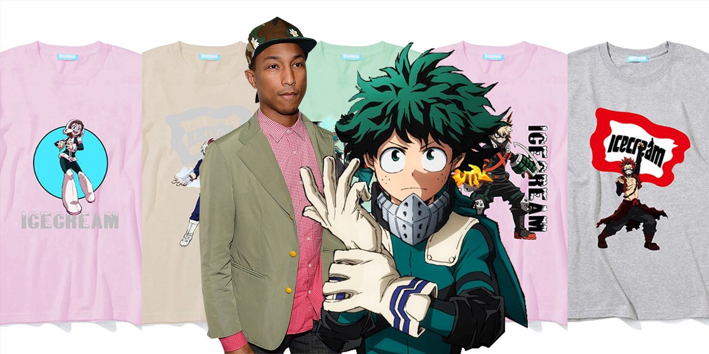 A My Hero Academia Fashion Line Is Coming From Pharrell Williams