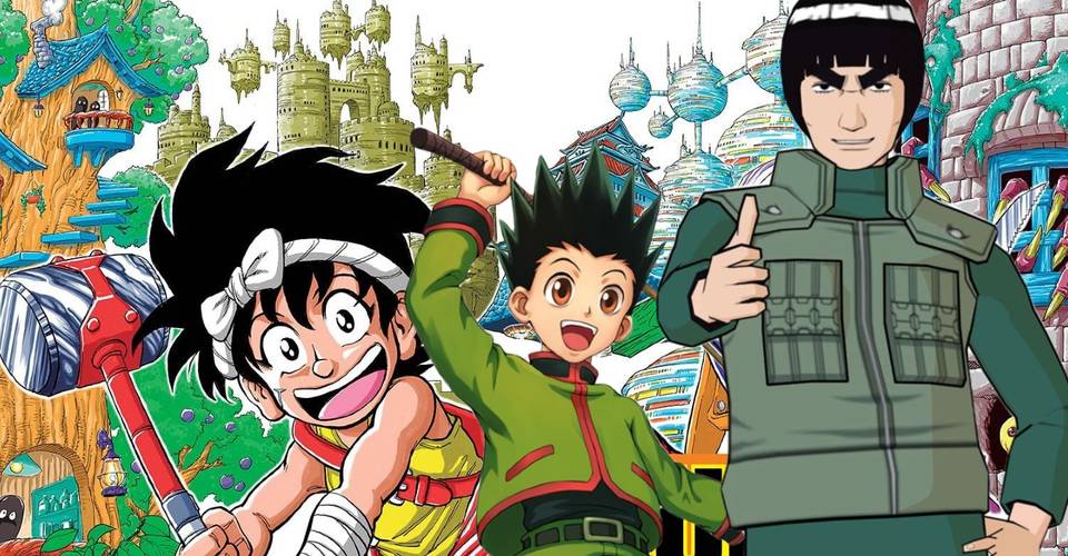 New Manga Puts Naruto S Might Guy In A Hunter X Hunter World