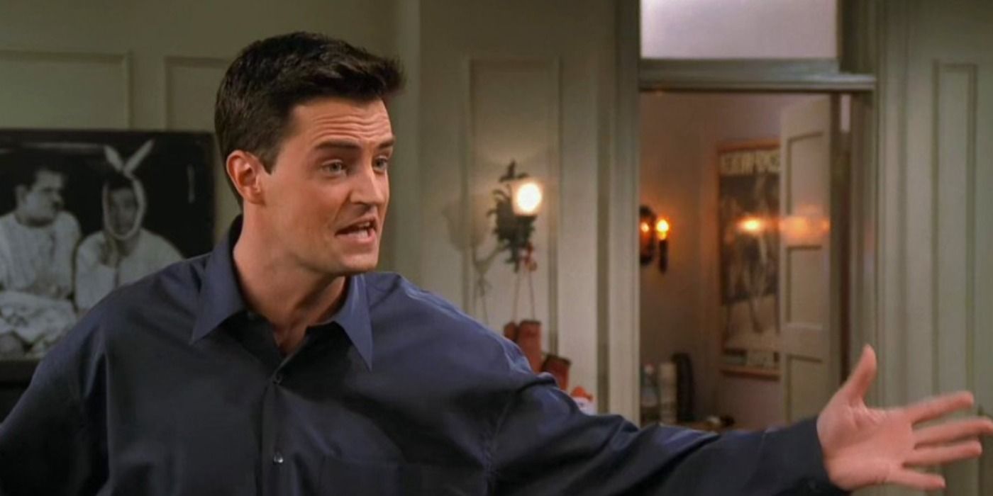 Chandler Tells Janice He Is Hopeless and Awkward and Desperate for Love in Friends