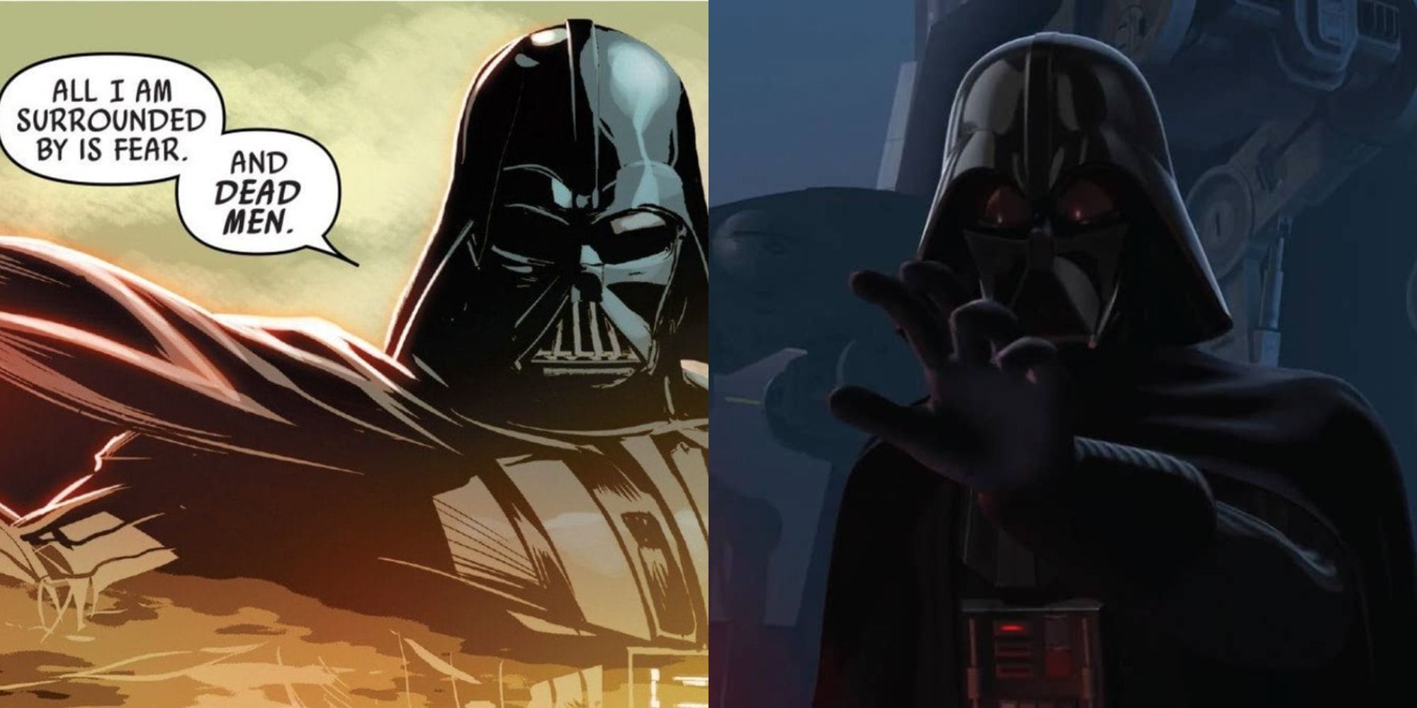 Star Wars 10 Moments That Showed Just How OP Darth Vaders Force Skills Are
