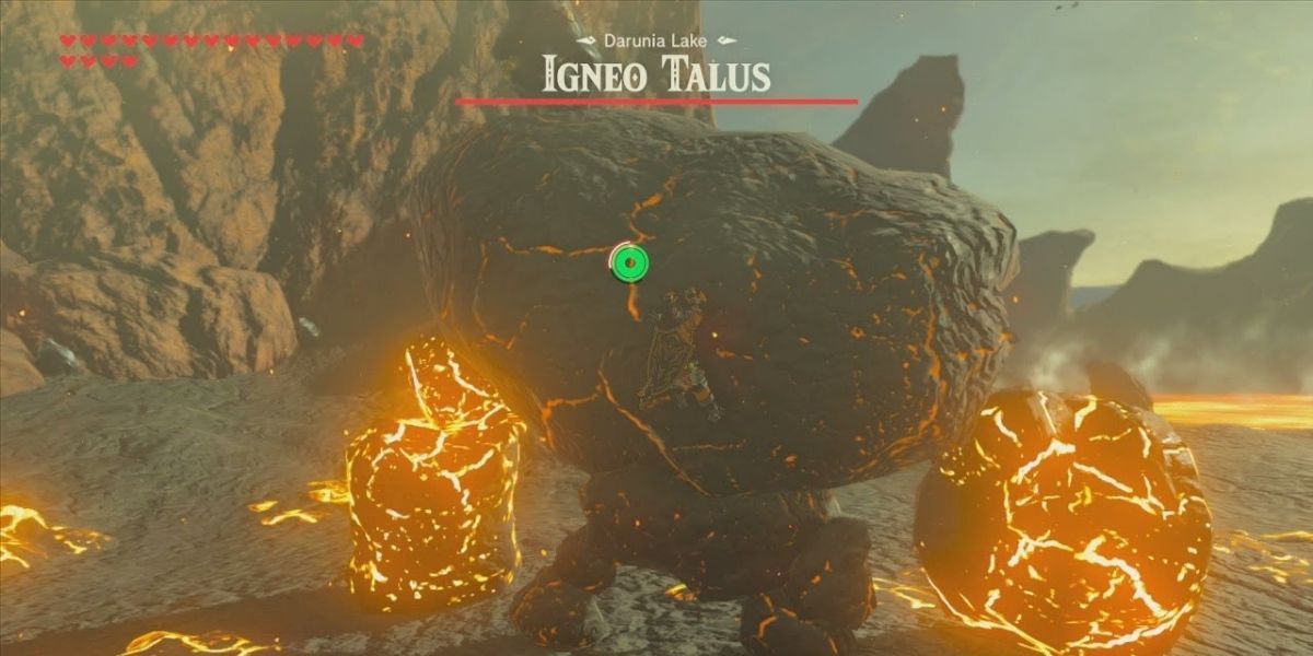 Breath Of The Wild 10 Tips For How To Take Down A Stone Talus