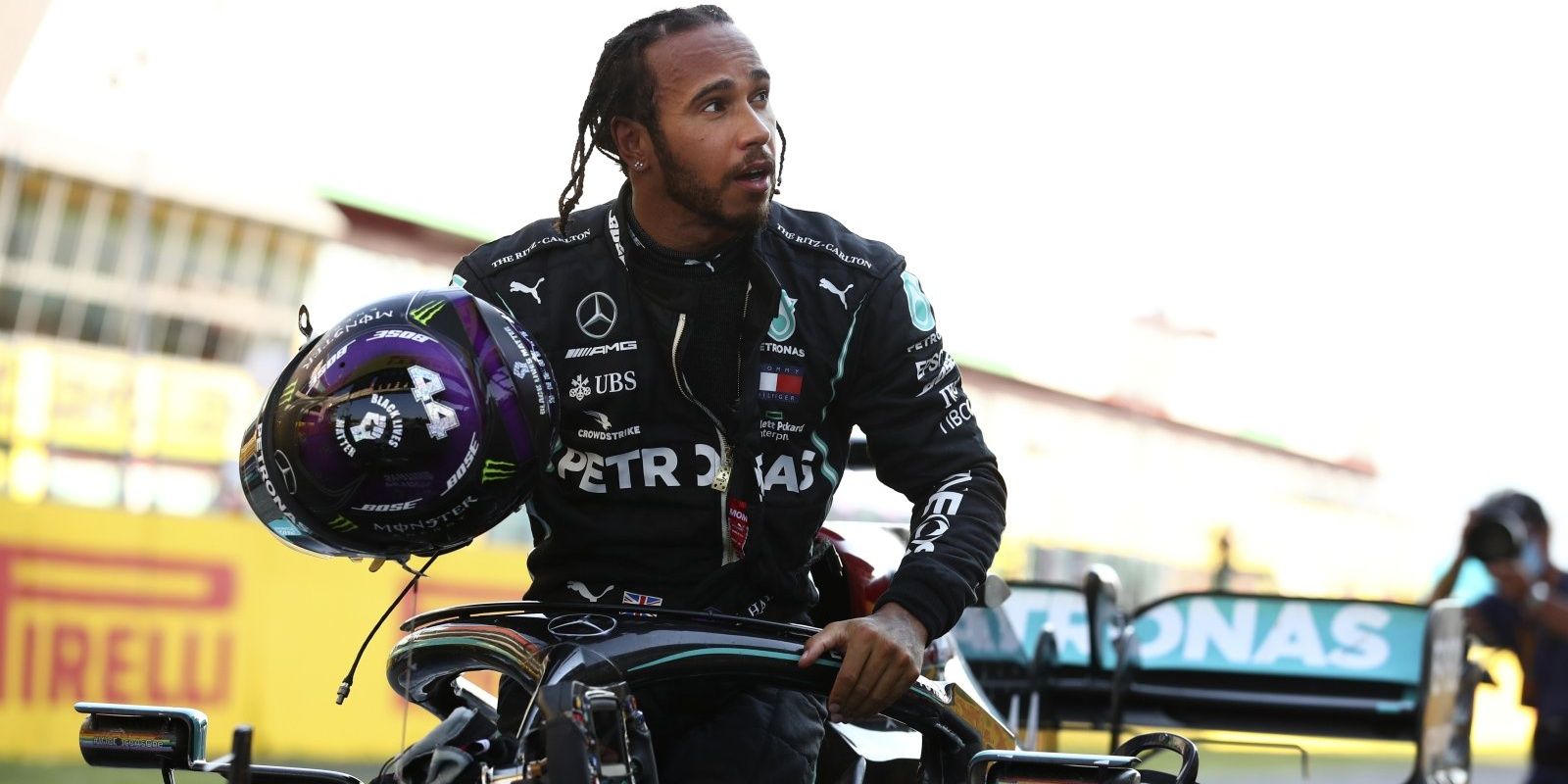 Mercedes driver Lewis Hamilton in Formula 1 Drive To Survive