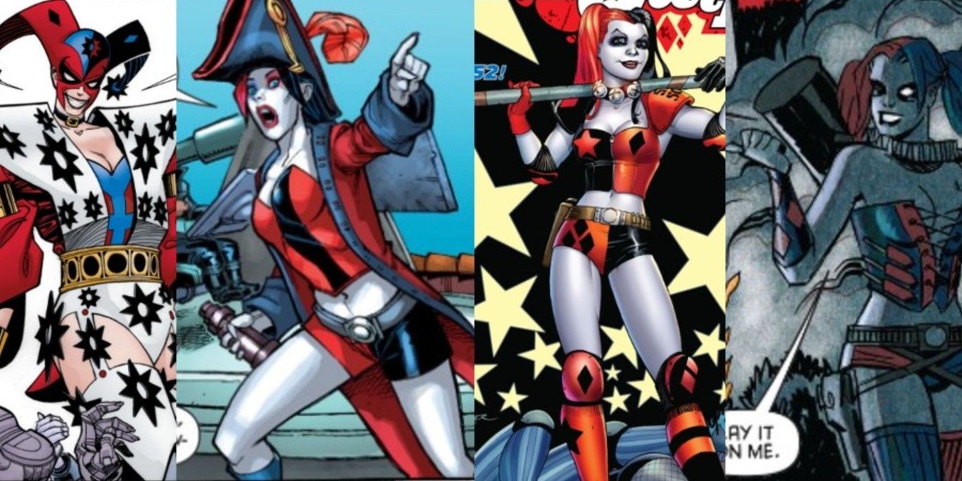 Harley Quinns Complete Costume History in DC Comics