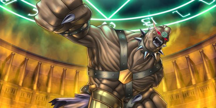 Yugioh Orichalcos Gigas card art