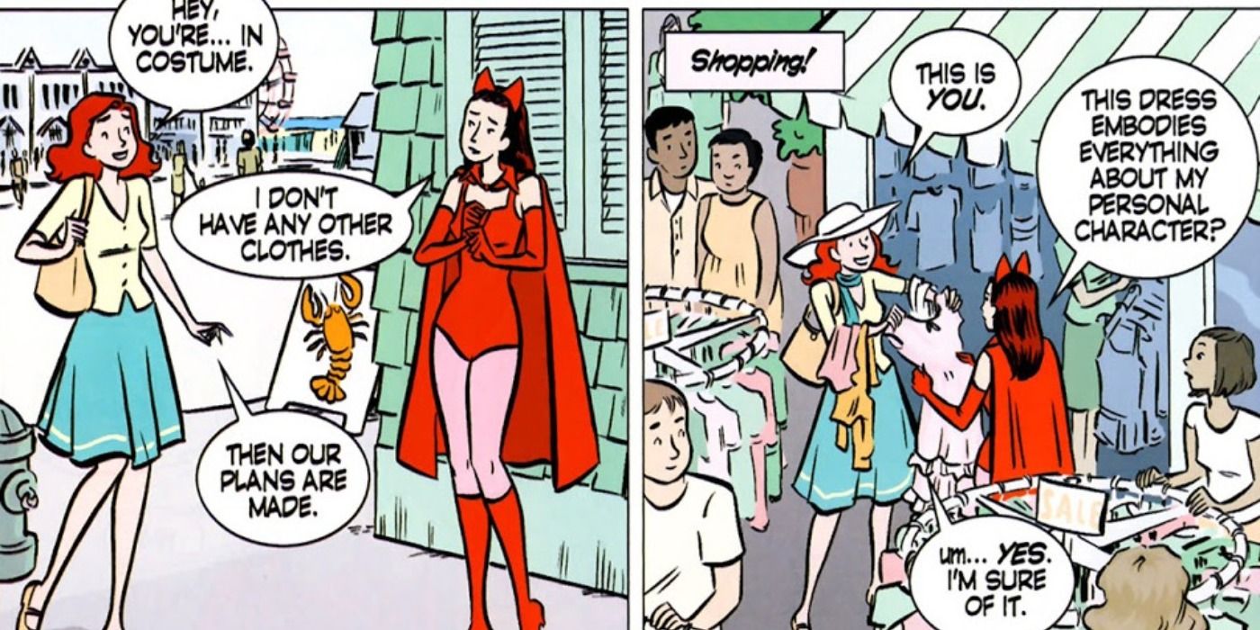 Scarlet Witch And Jean Grey Go Shopping