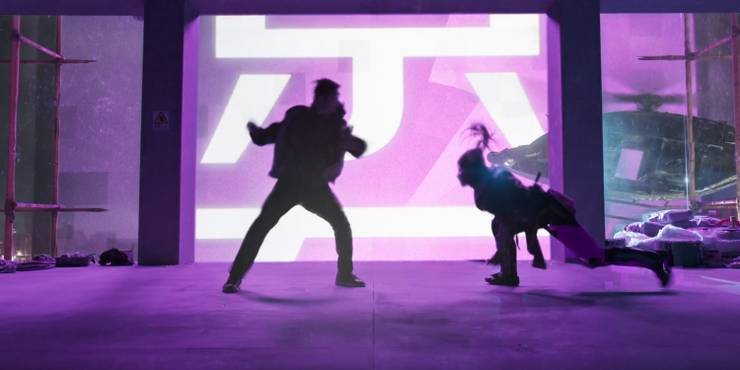 Shang-Chi: 10 Things Only Comic Book Fans Know About The Death Dealer 16 Shang Chi Trailer Death Dealer Fight Neon.jpg?q=50&fit=crop&w=740&h=370&dpr=1