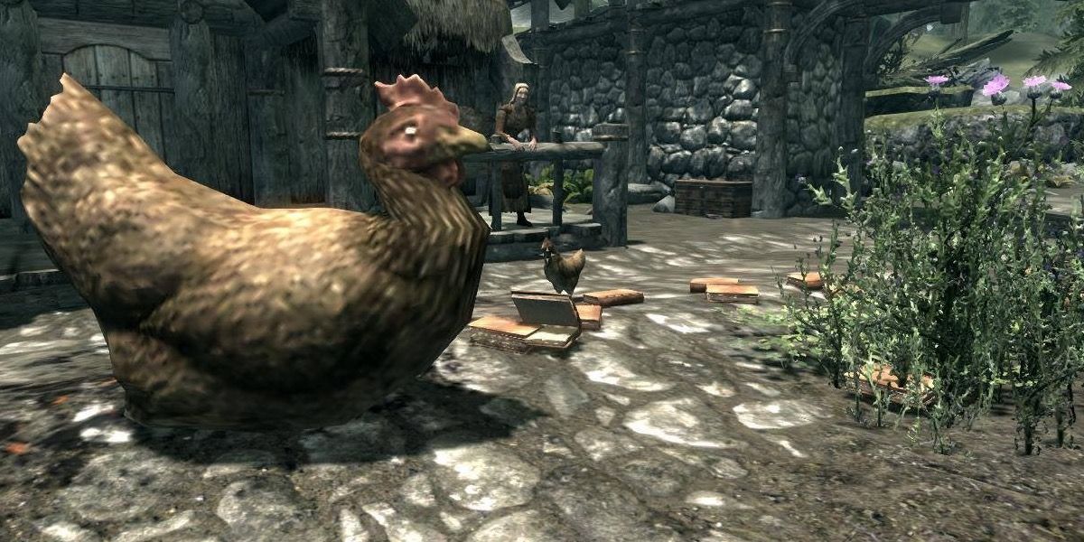 10 Funniest Events In Skyrim
